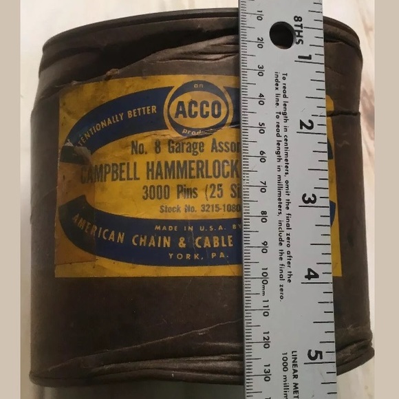 Christmas Man Cave Decor Authentic Vintage ACCO - Picture 6 of 8